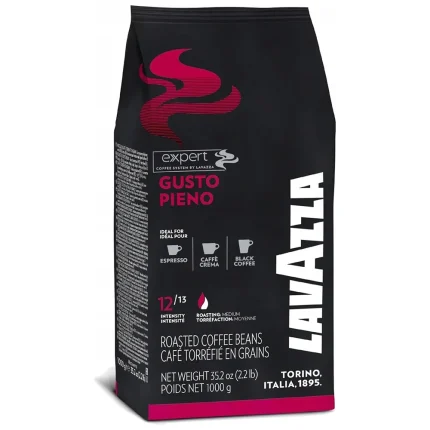 Café en grains Gusto Pieno 1Kg – Lavazza