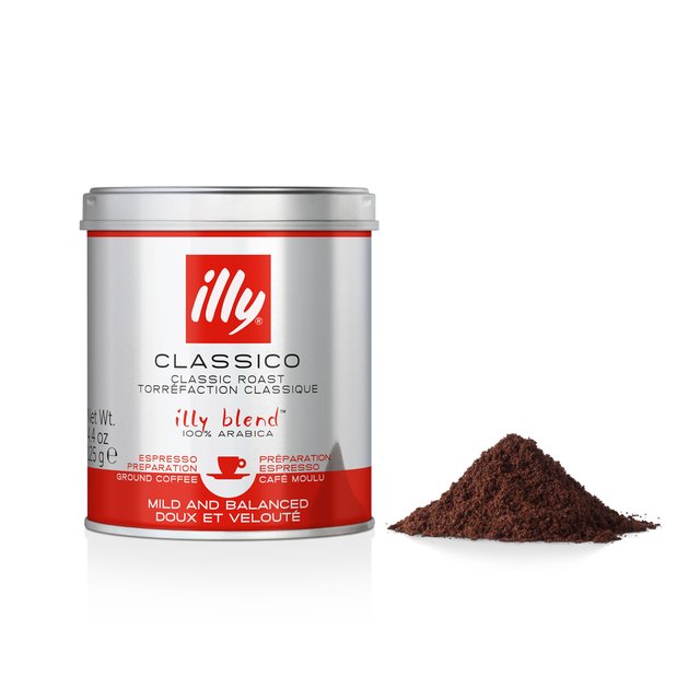 Café Moulu Classico 125g – ILLY