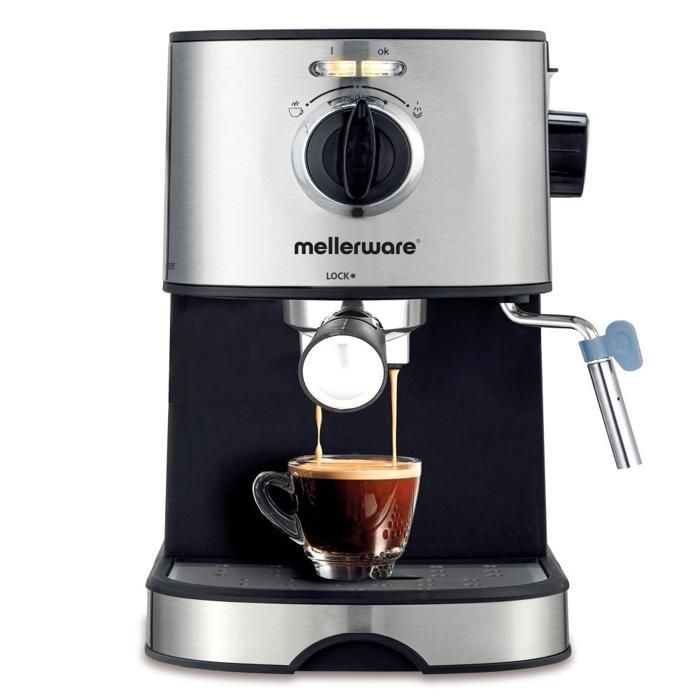 Cafetière Expresso COFFEE MAKER 850W CM202 20 Bars - MELLERWARE 1 Cafetière Expresso COFFEE MAKER 850W CM202 20 Bars - MELLERWARE