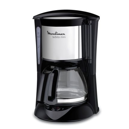 Cafetière Subito Mini NoirArgen 6 Tasses - MOULINEX