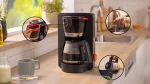 Cafetière à Filtre 15 Tasses MyMoment Noir - BOSCH