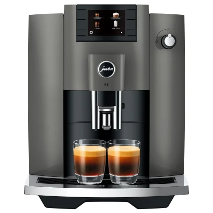 Machine à Café Automatique E6 Piano Black - JURA