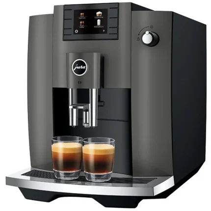 Machine à Café Automatique E6 Piano Black - JURA