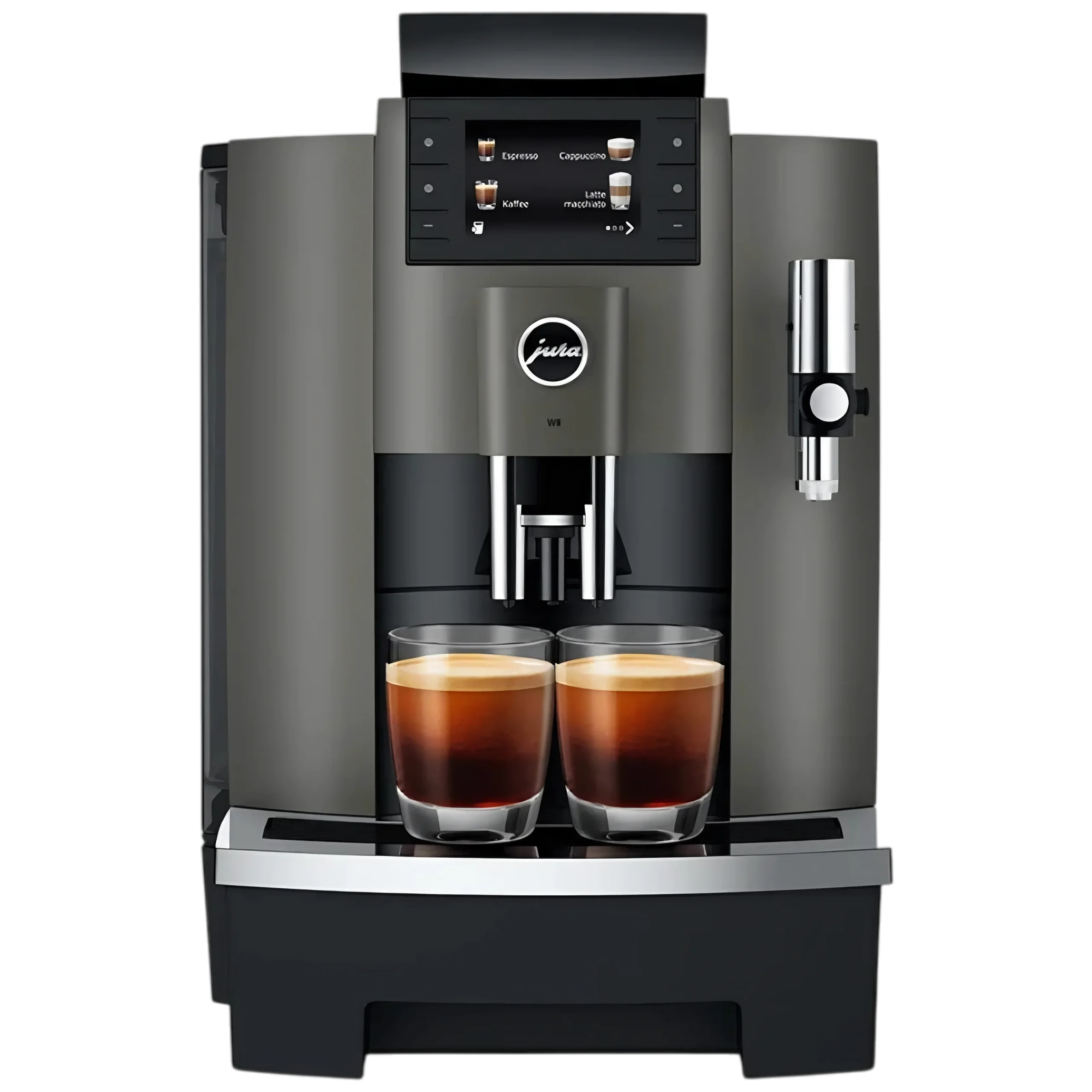 Machine à Café Automatique Pro W8 Dark Inox - JURA Machine à Café Automatique Pro W8 Dark Inox - JURA