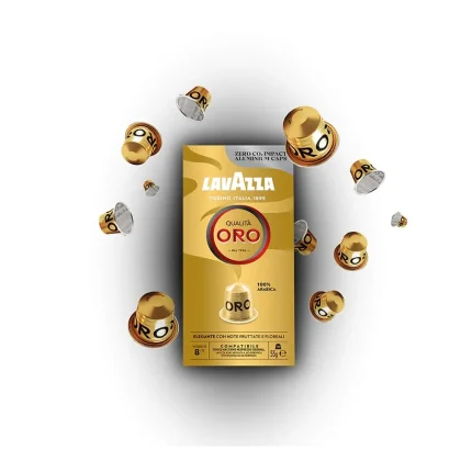 Capsule Qualita ORO – Compatible Nespresso® – 10 Capsules – Lavazza