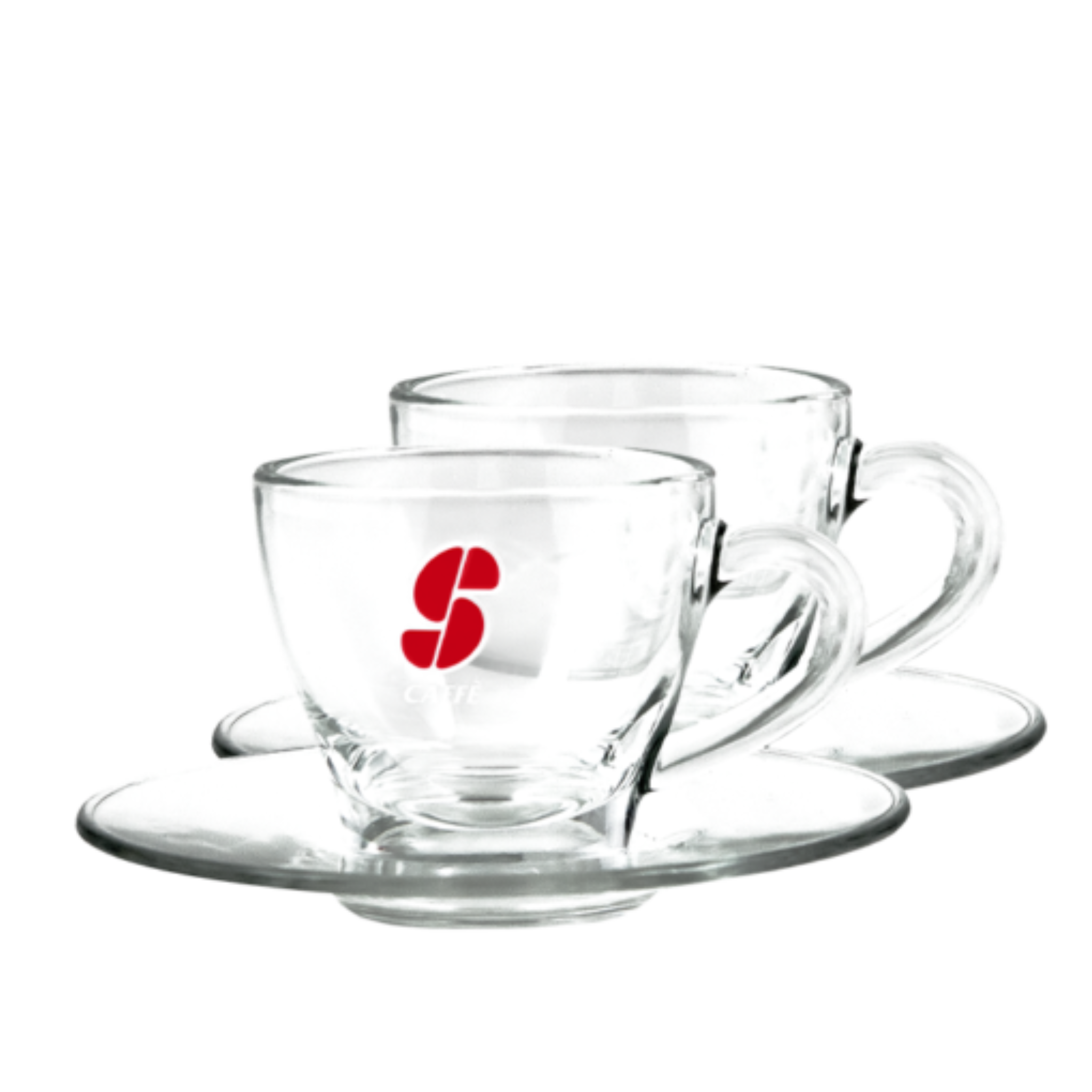 4 Tasse Expresso Cup Verre transparent Médium - ESSSE CAFFÉ 4 Tasse Expresso Cup Verre transparent Médium - ESSSE CAFFÉ
