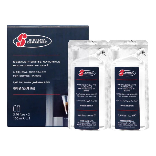 Détartrant Liquide Machine à Café (2x100ml) - ESSSE CAFFE Détartrant Liquide Machine à Café (2x100ml) - ESSSE CAFFE