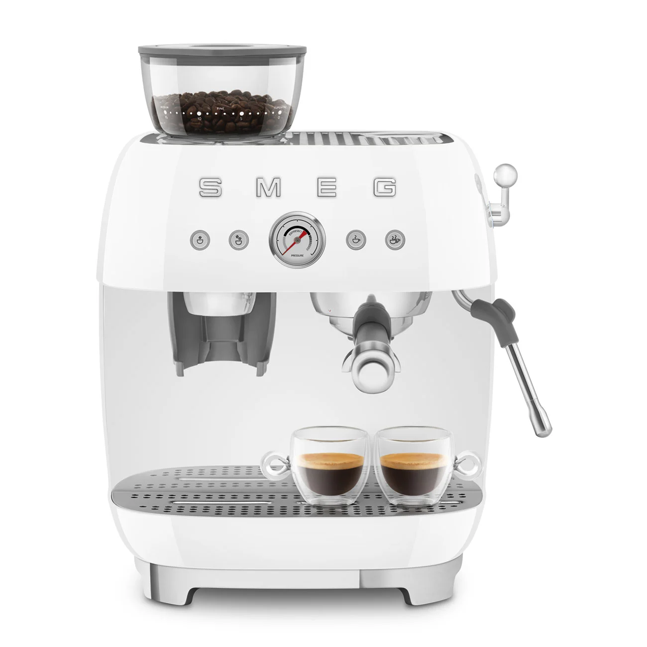Machine à café Espresso Avec Broyeur - SMEG 8 Machine à café Espresso Avec Broyeur - SMEG