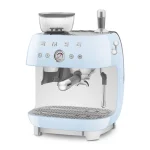 Machine à café Espresso Avec Broyeur 20 bars - SMEG Bleu Azur