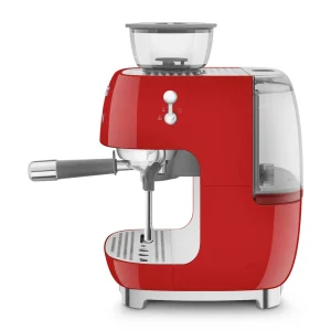 Machine à café Espresso Avec Broyeur 20 bars - SMEG Rouge