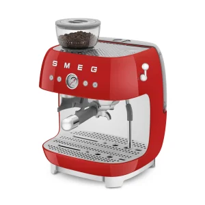 Machine à café Espresso Avec Broyeur 20 bars - SMEG Rouge