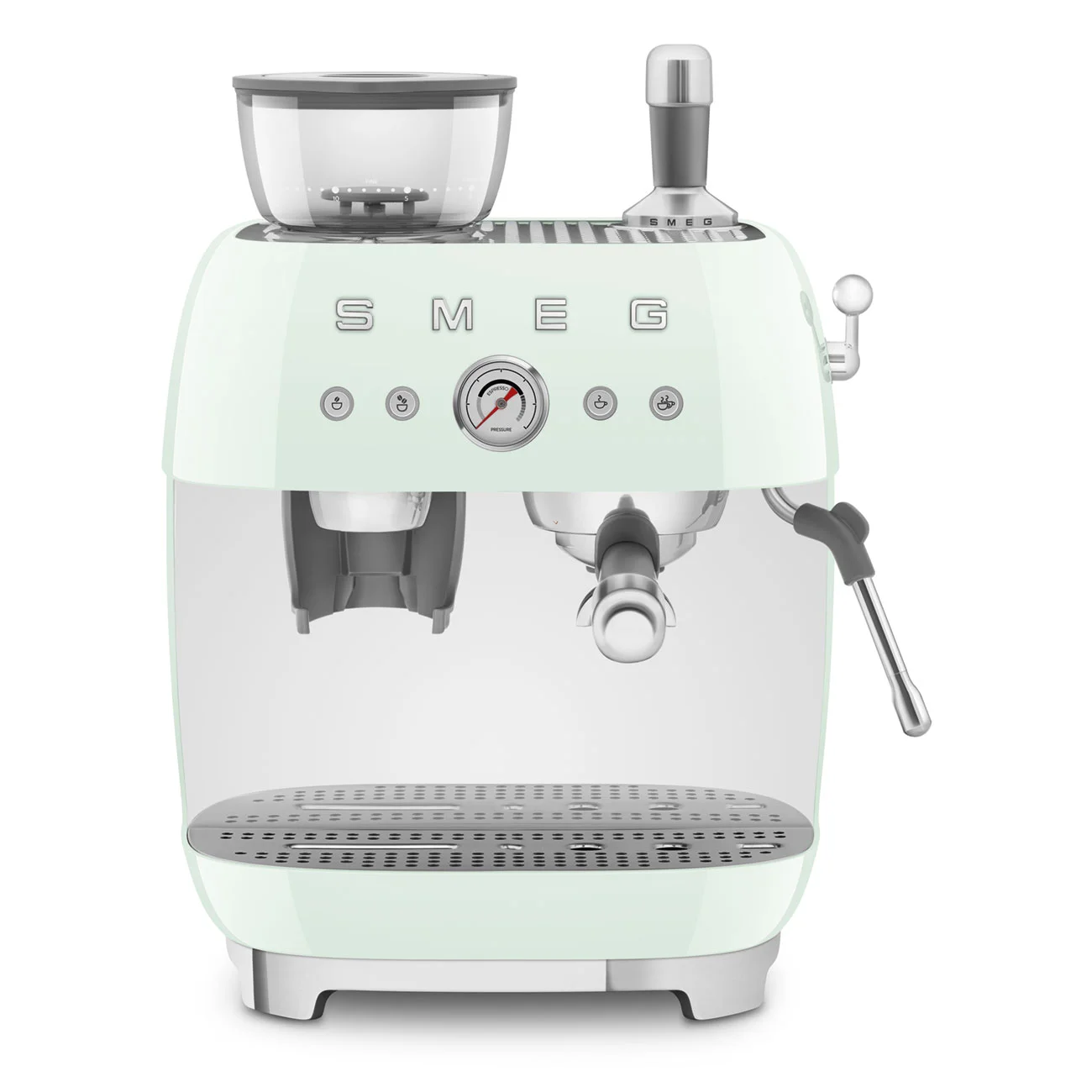 Machine à café Espresso Avec Broyeur 20 bars - SMEG Vert d'Eau1 Machine à café Espresso Avec Broyeur 20 bars - SMEG Vert d'Eau